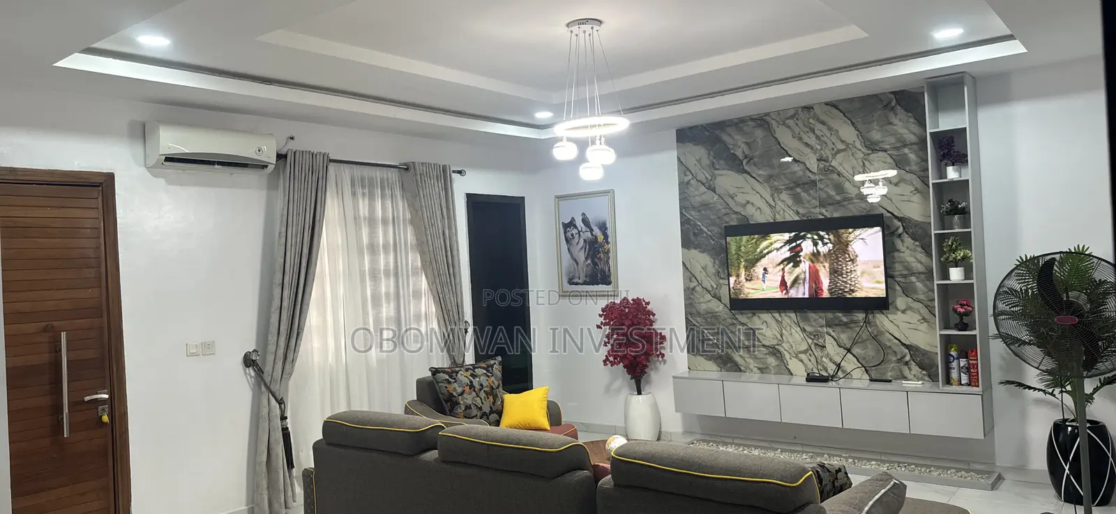 Luxury 2 Bedroom Shortlet With 24 HRS Light and Free Wifi in Ajah