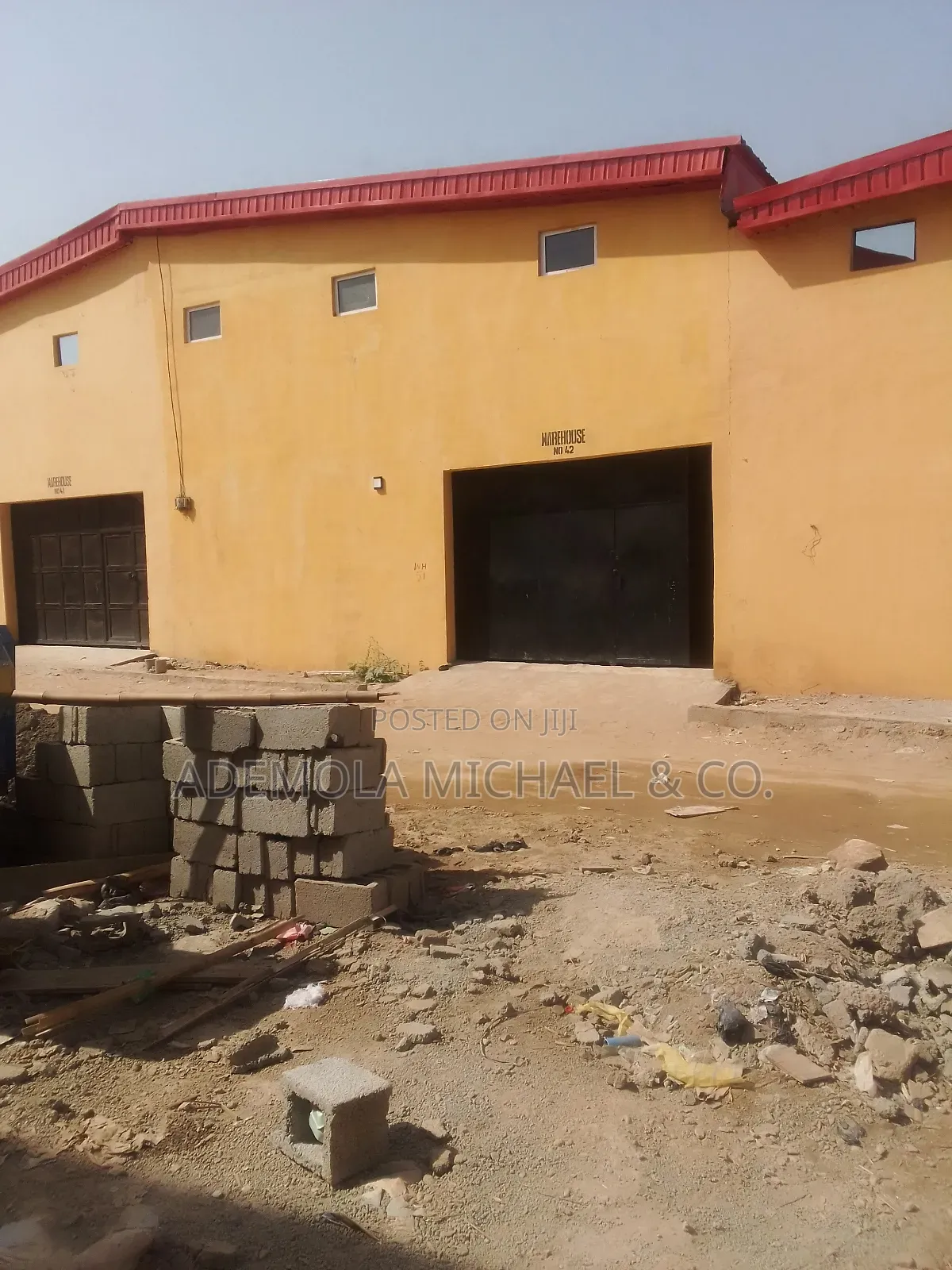 200 Sqm2 Warehouse for Lease in Asokoro