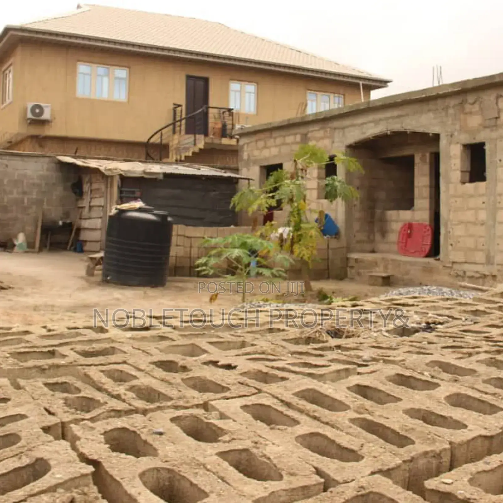Solid Uncompleted Building at Oregun Ikeja Lagos in Oregun