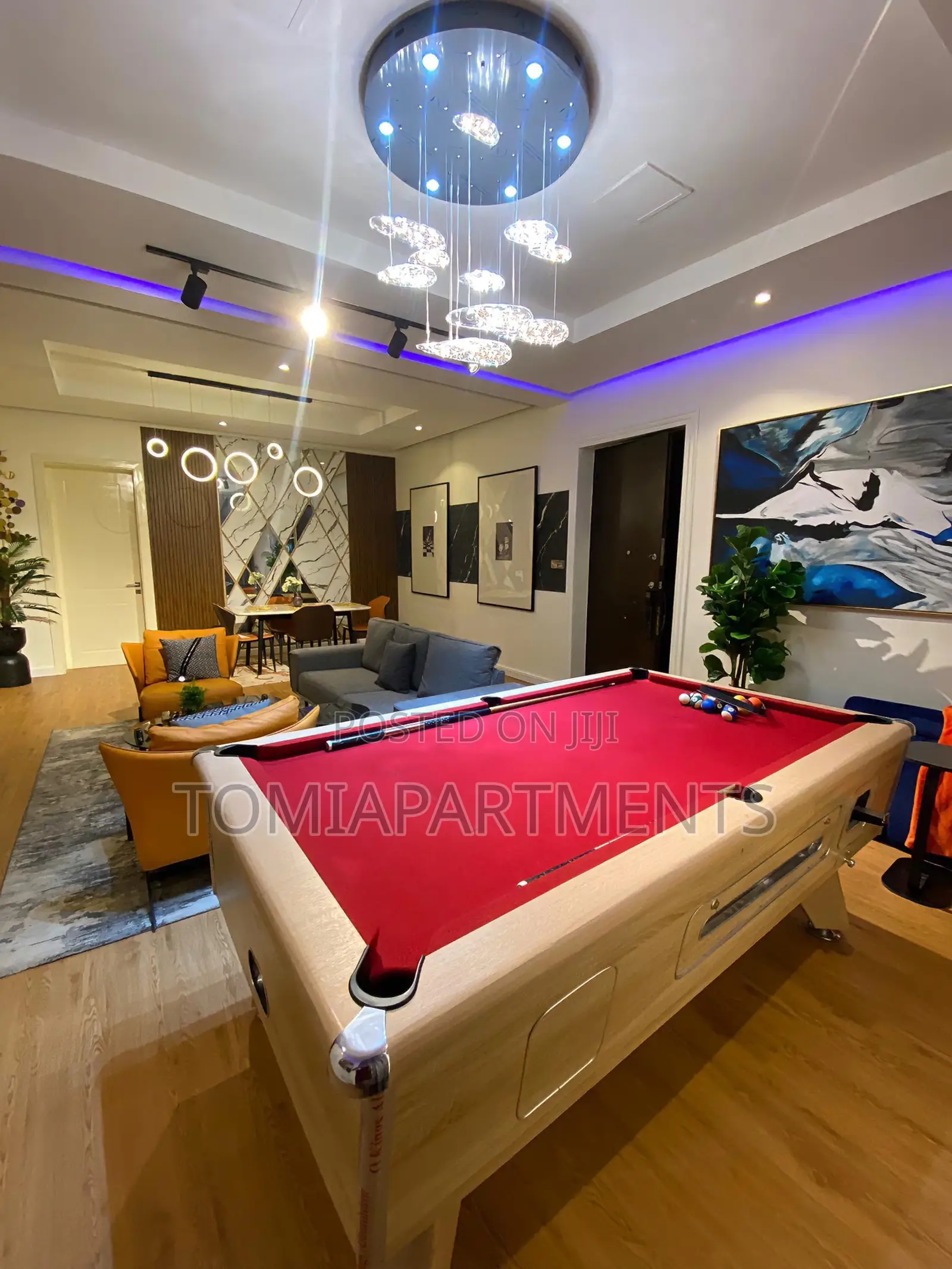 Exquisite 3 Bedroom Shortlet With Pool Snooker in Ikoyi in Ikoyi