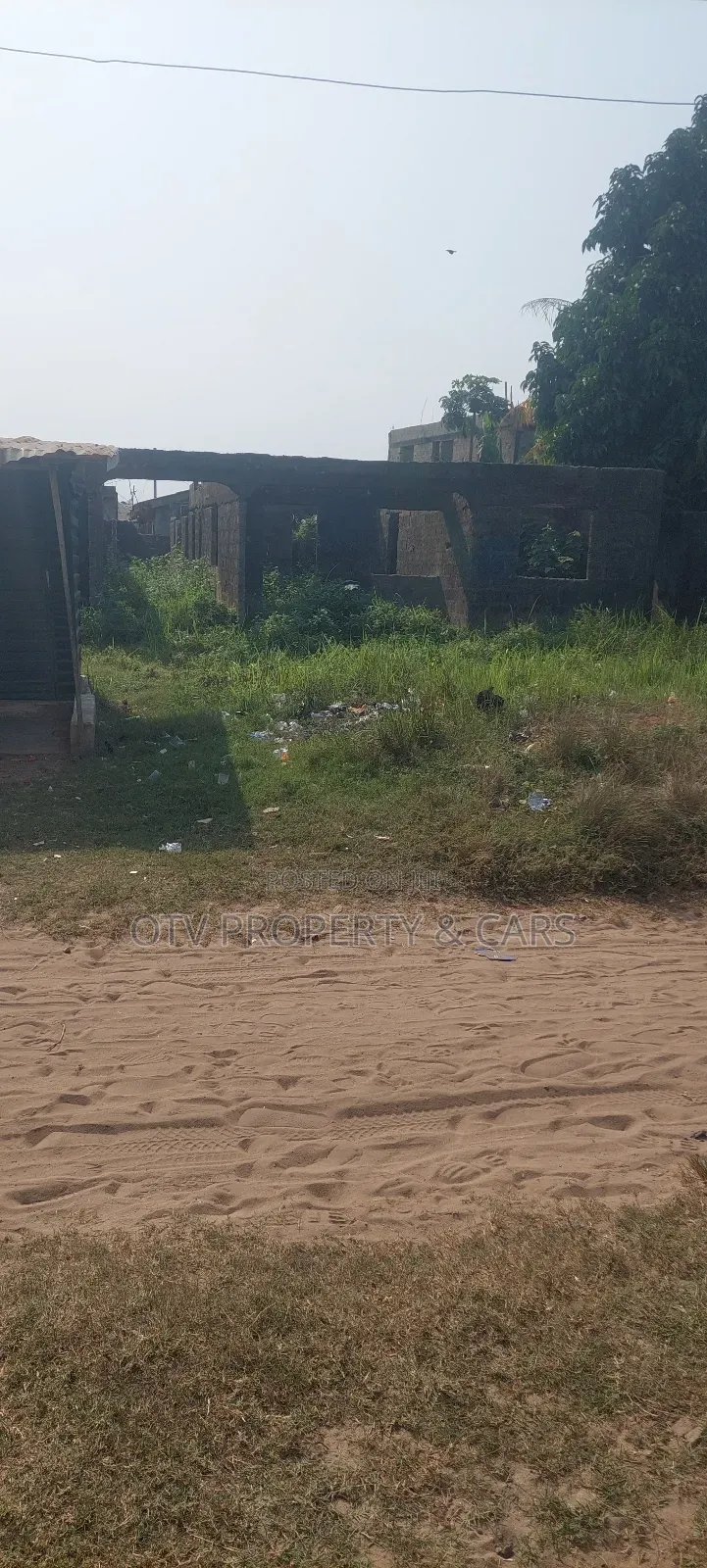 Uncompleted Building on a Plot of Land for Sale at Ibiye in Agbara-Igbesan