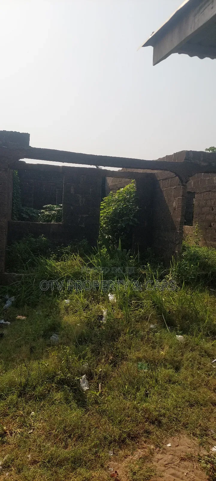 Uncompleted Building on a Plot of Land for Sale at Ibiye in Agbara-Igbesan