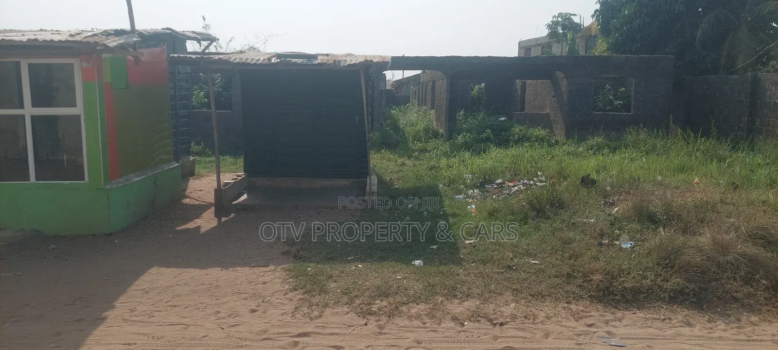Uncompleted Building on a Plot of Land for Sale at Ibiye in Agbara-Igbesan