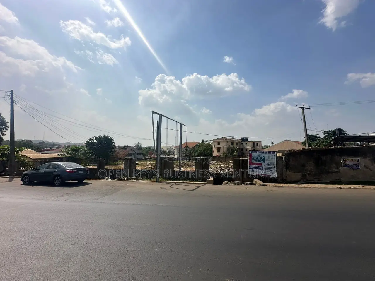 3000sqm Commercial Land in Agodi