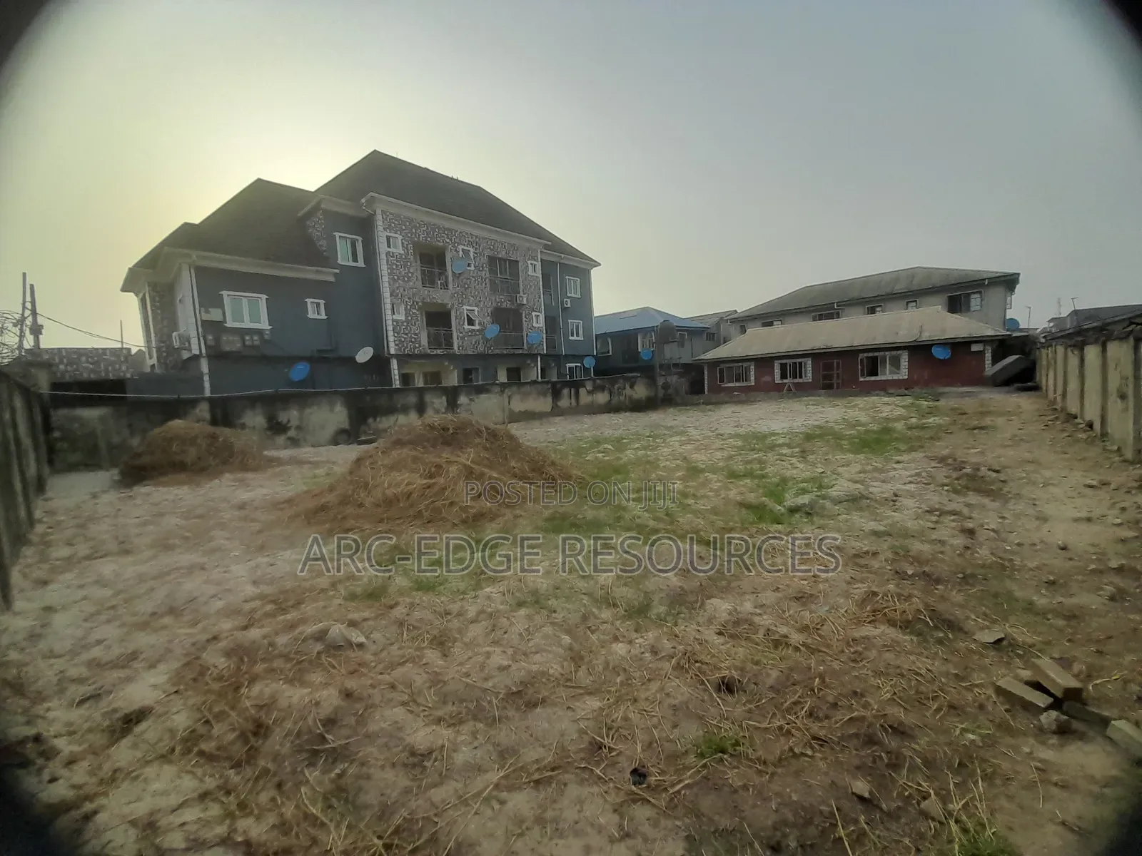 Sandfilled Full Plot With 3bedroom Bungalow in Ago Palace