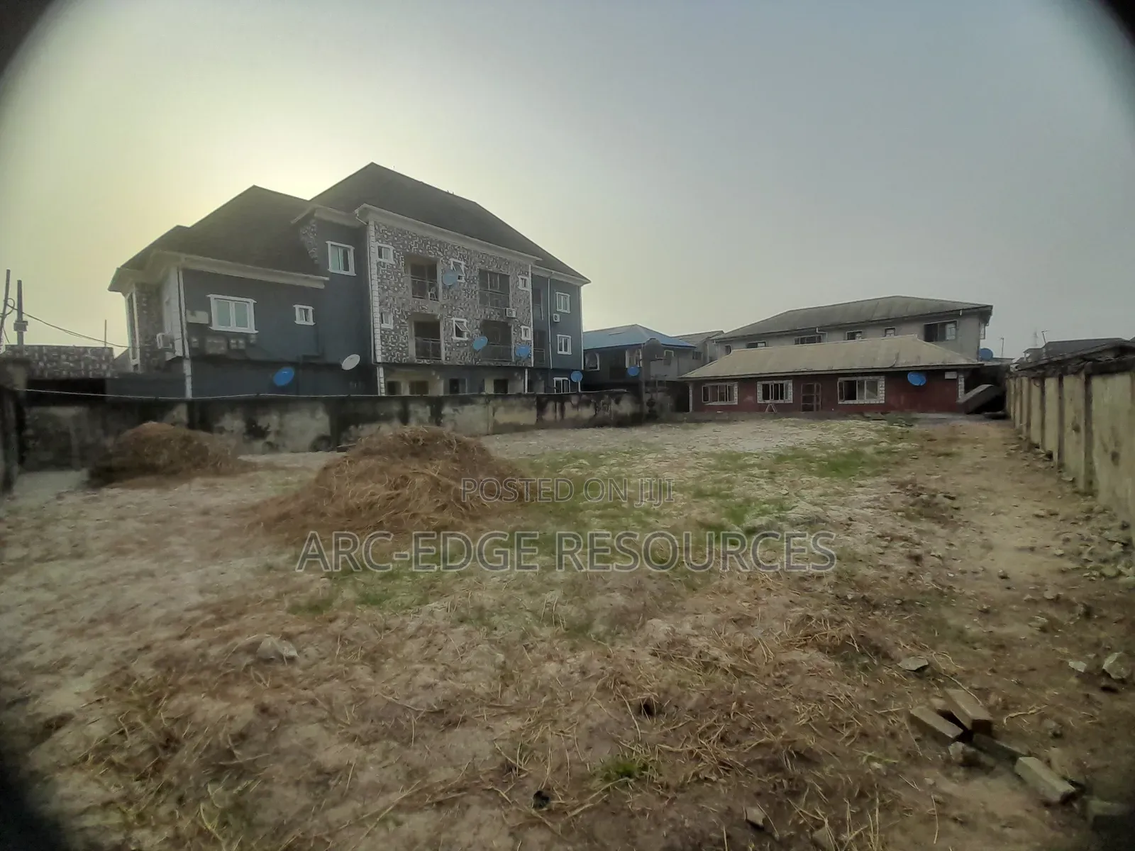 Sandfilled Full Plot With 3bedroom Bungalow in Ago Palace