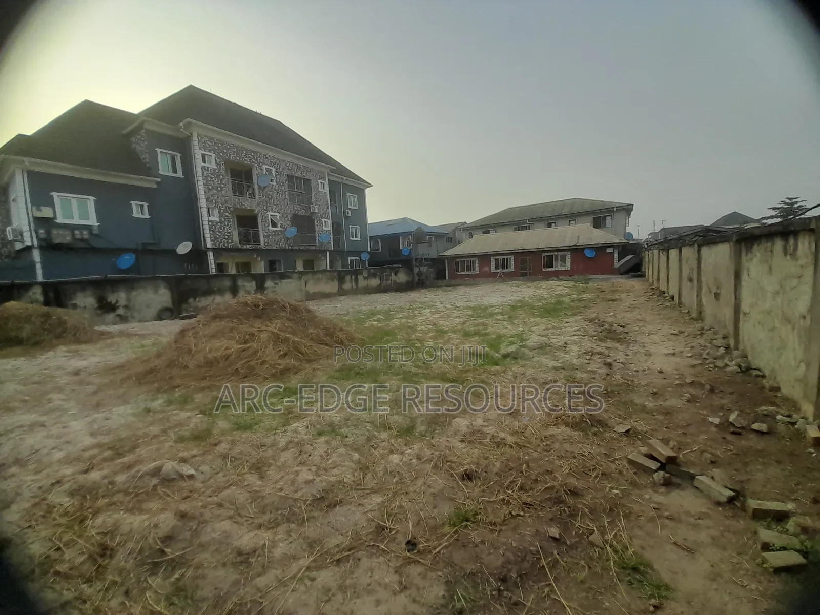 Sandfilled Full Plot With 3bedroom Bungalow in Ago Palace
