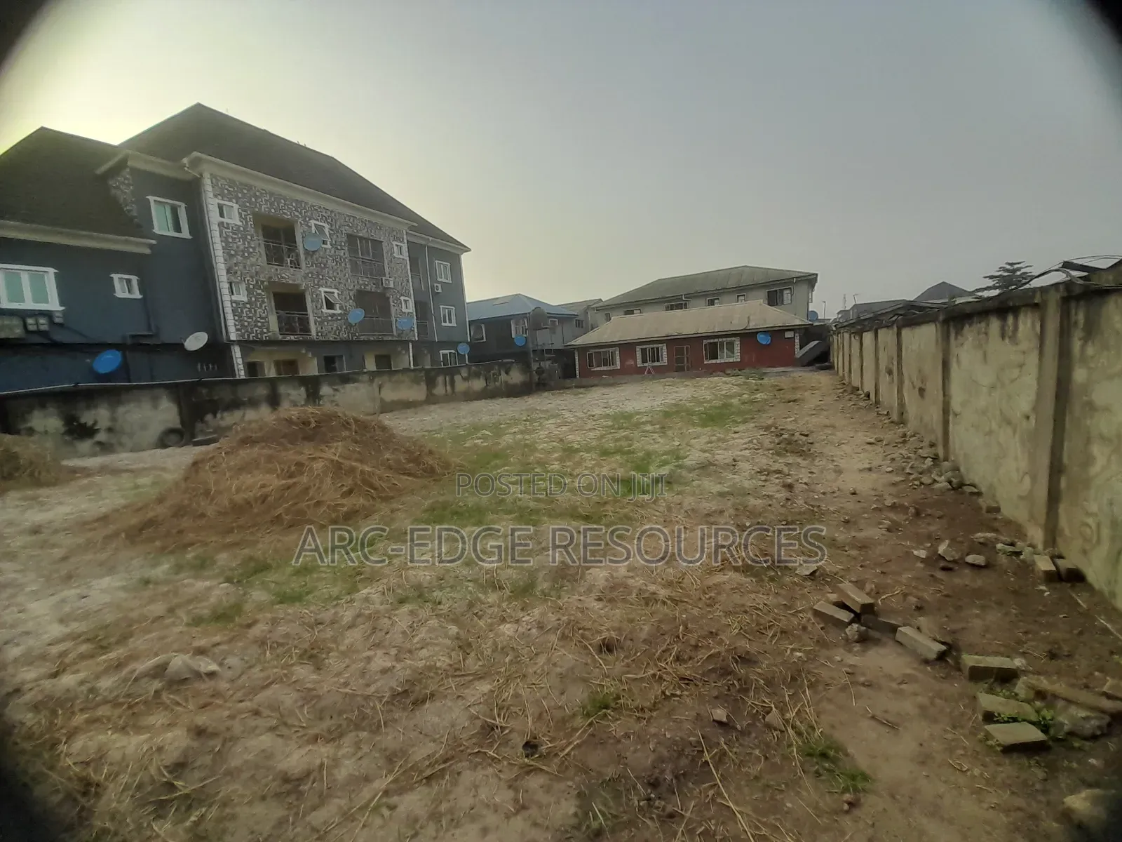 Sandfilled Full Plot With 3bedroom Bungalow in Ago Palace