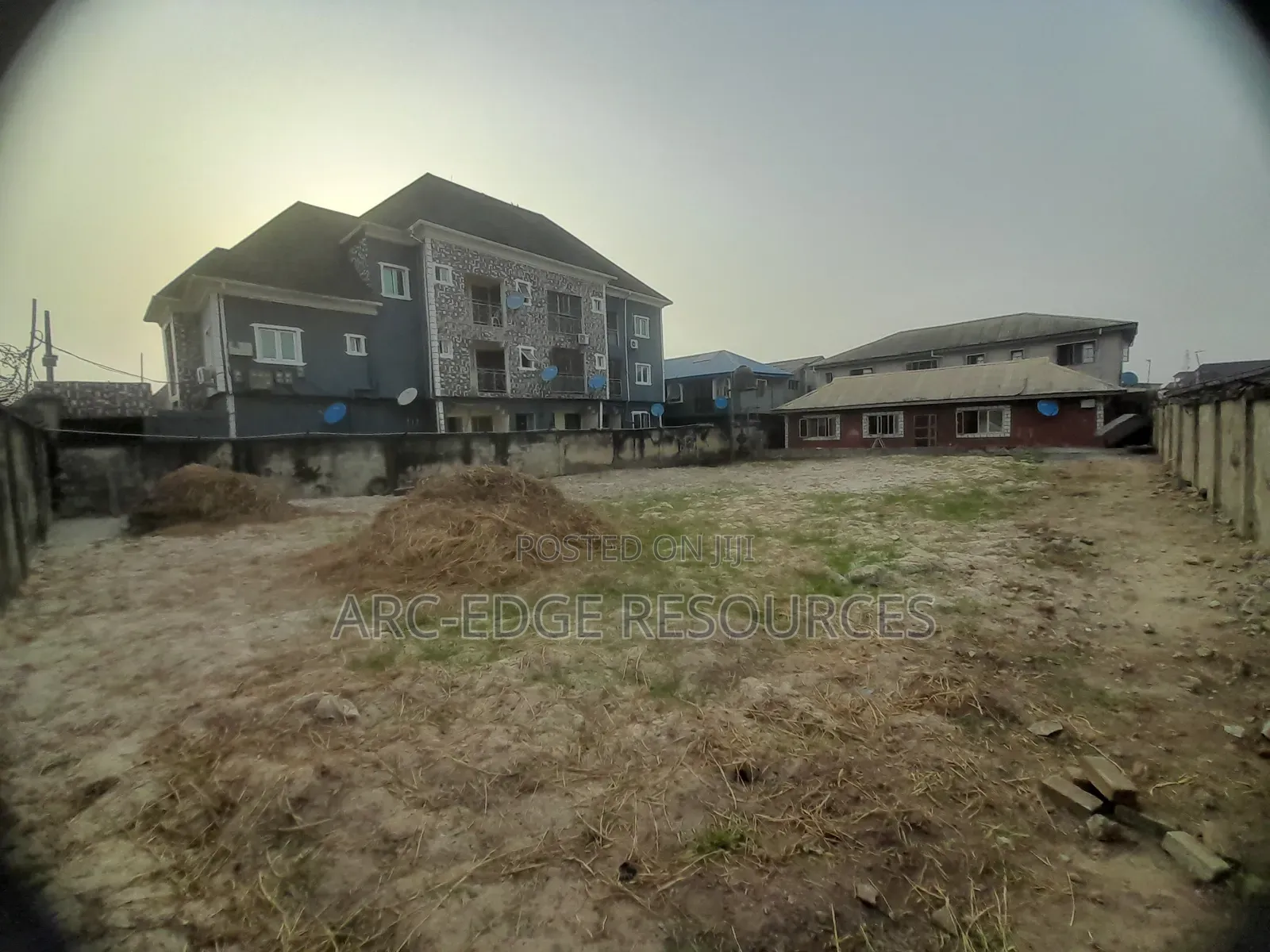 Sandfilled Full Plot With 3bedroom Bungalow in Ago Palace