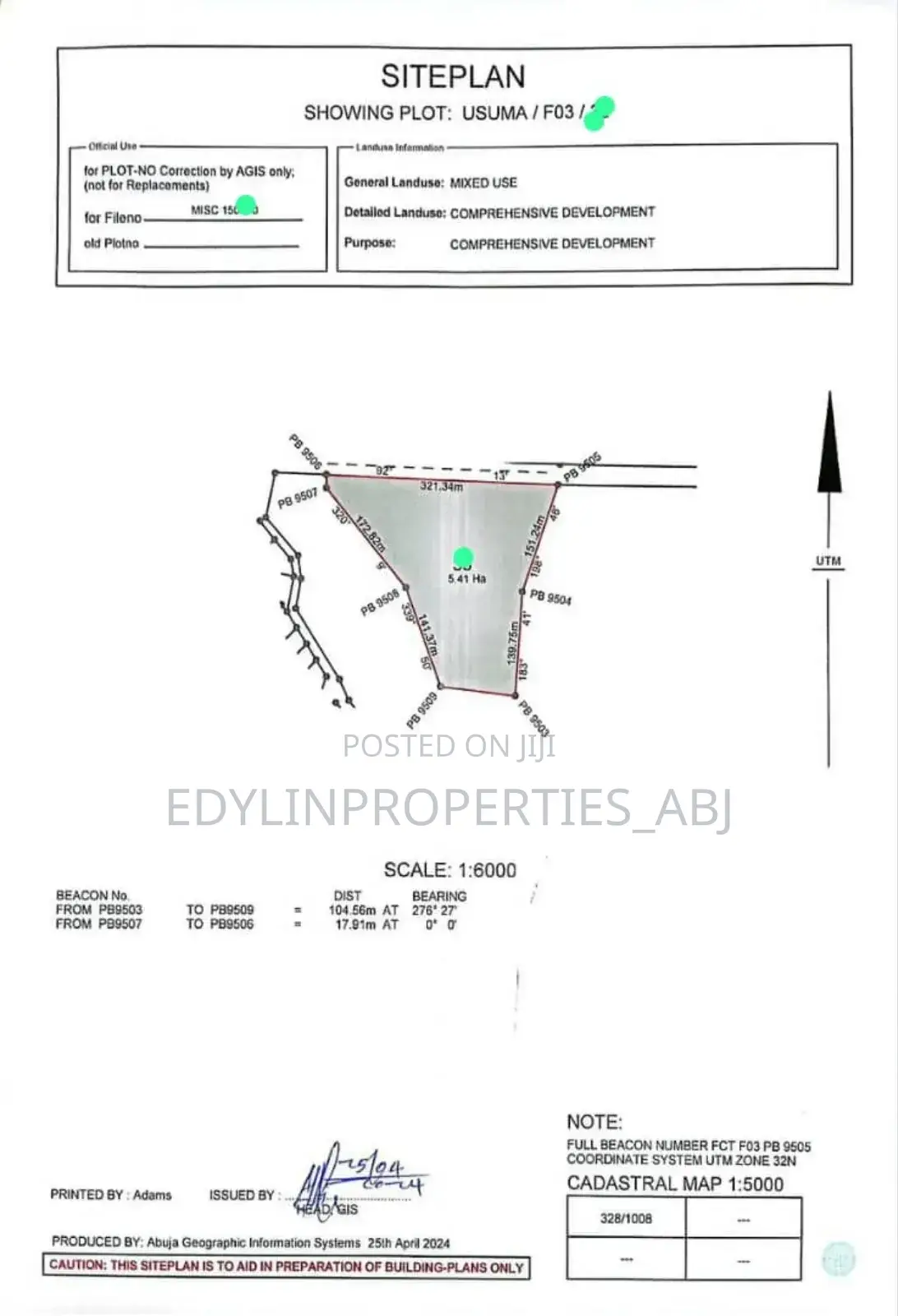 Plot of Land in Katampe Extension