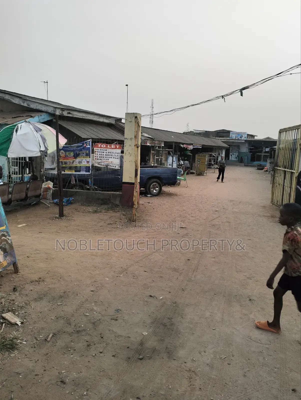 2plots Along the Major Road With Shops at Ikotun Igando Rd in Igando / Ikotun/Igando
