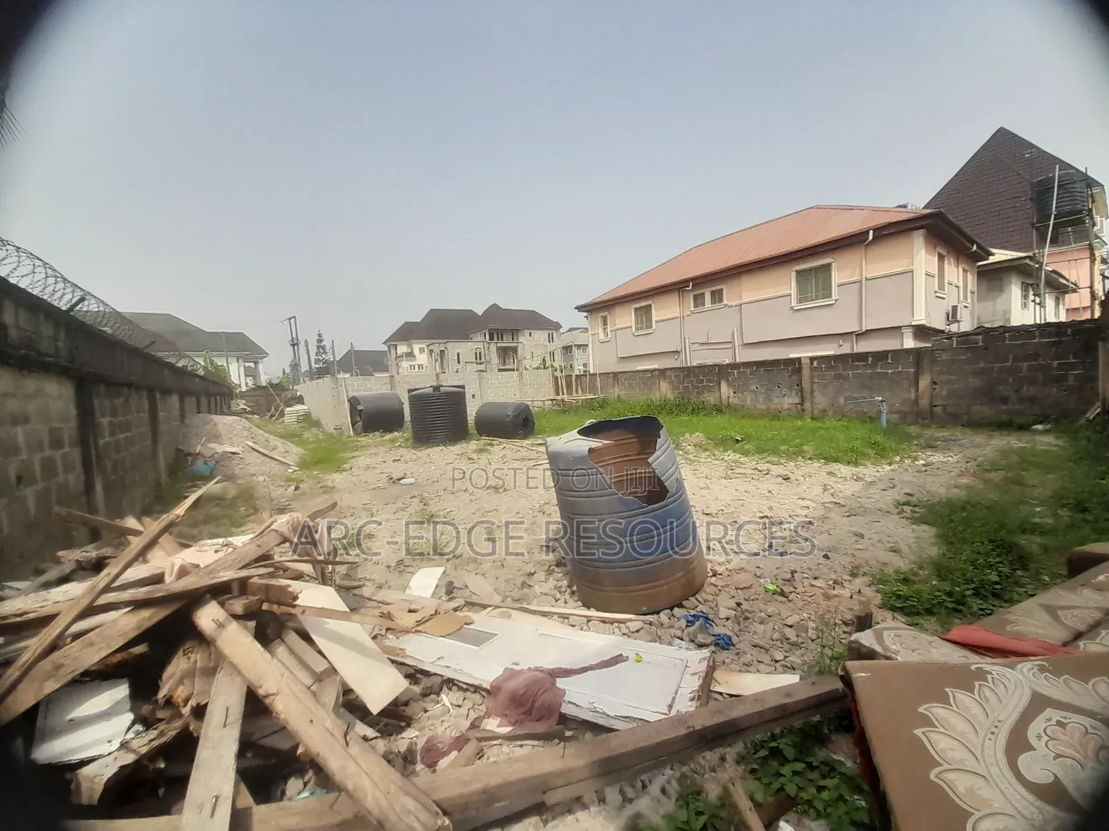 Dry Bareland Measuring 461sqm Inside Greenfield Estate in Ago Palace