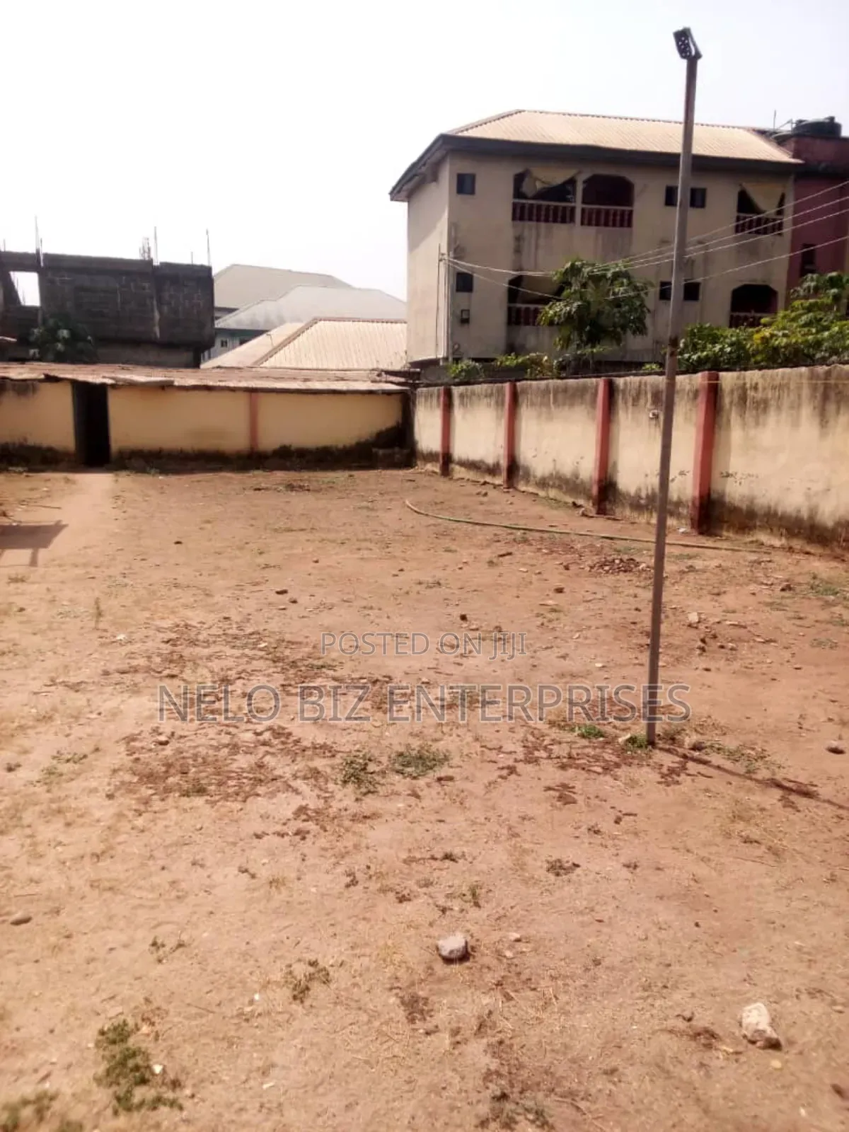 Fence Plot of Land for Sale in Owerri