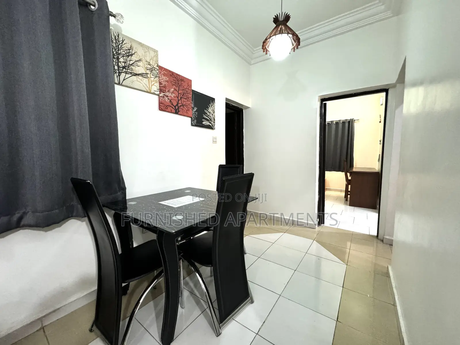 Furnished 1bedroom Flat + Wifi 24hrs Lit at Utako in Utako