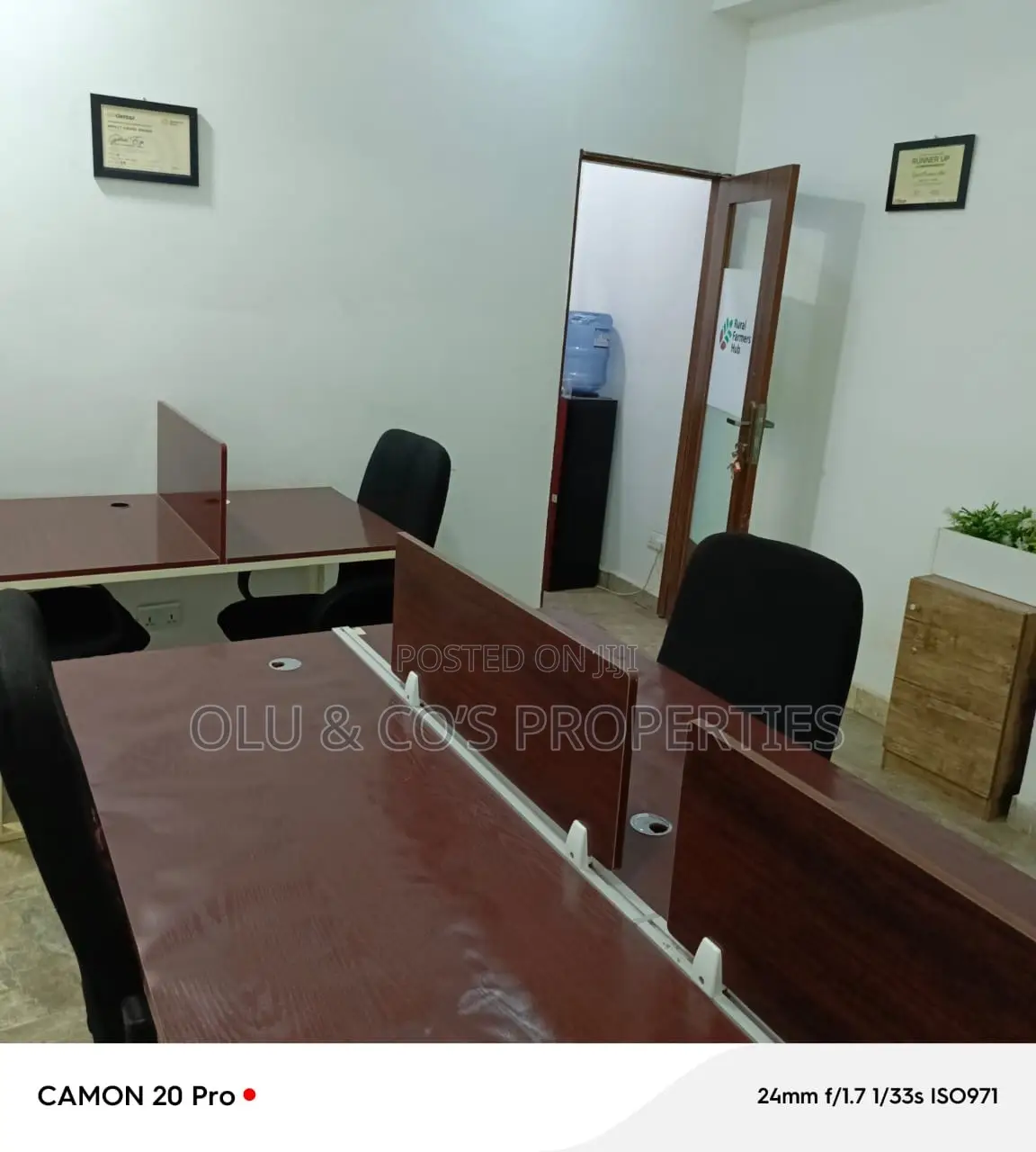 Furnished Office Space in Central Business District