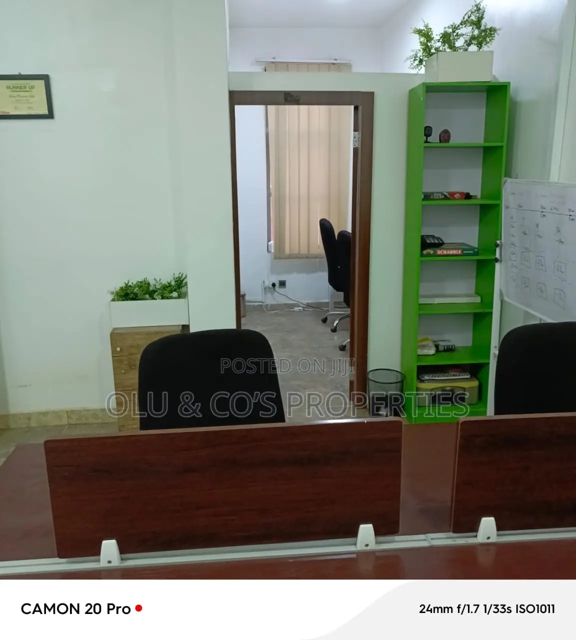 Furnished Office Space in Central Business District