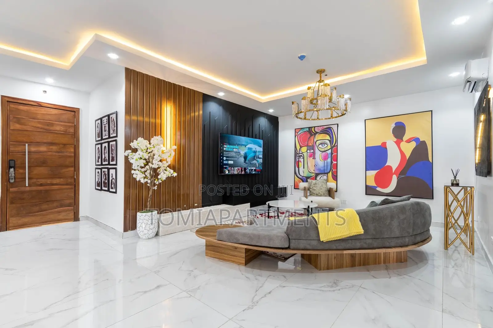 Stunning 2 Bedroom Shortlet With Pool Ps5 in Lekki Phase 1 in Lekki