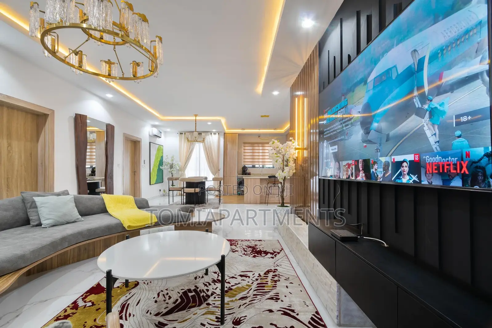 Stunning 2 Bedroom Shortlet With Pool Ps5 in Lekki Phase 1 in Lekki