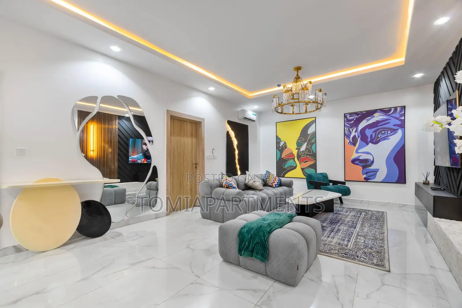 Stunning 2 Bedroom With Pool Balcony in Lekki Phase 1 in Lekki