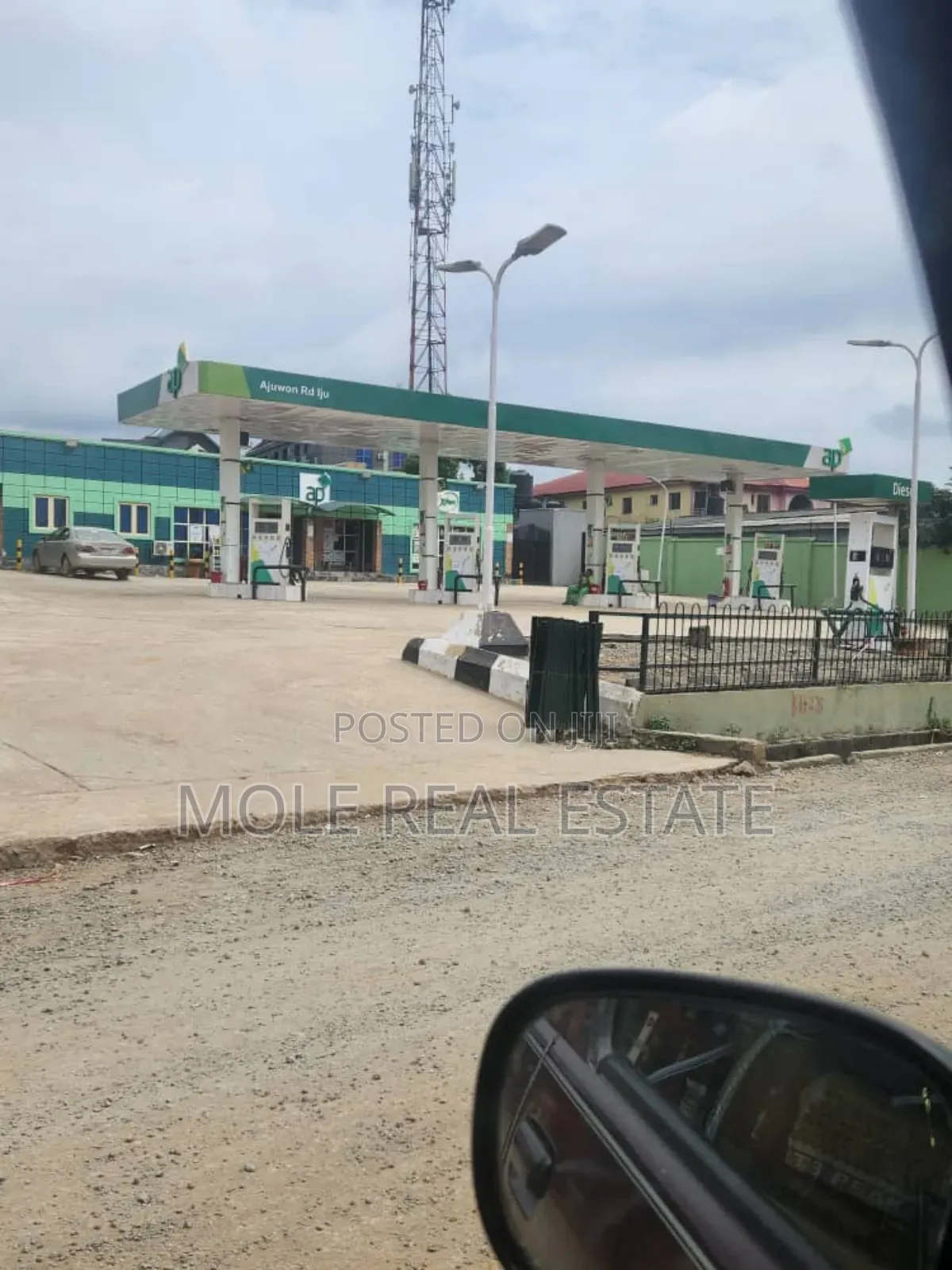 Ajuwon Iju Road 6 Pump MEGA Filling Station in Akute Ajuwon