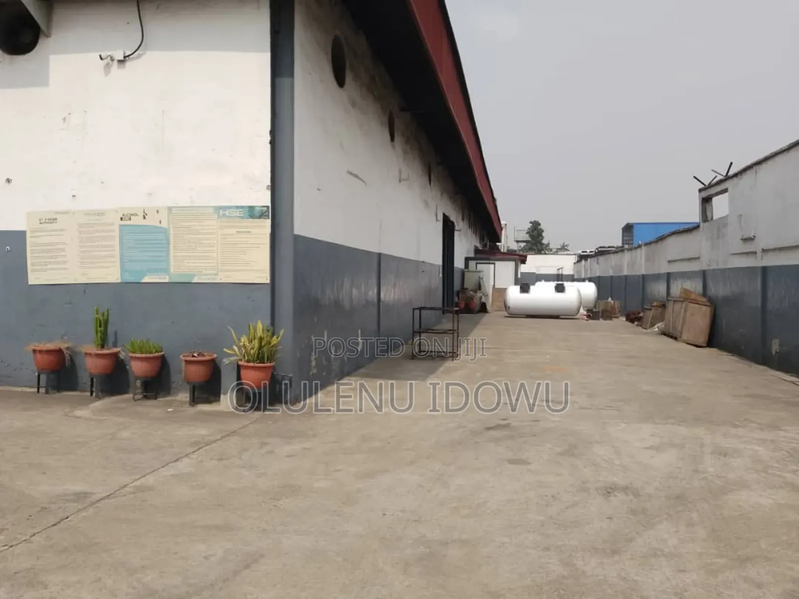 For Sale 2 Bay Warehouse Office Space Restaurant Acme Ikeja in Acme Road