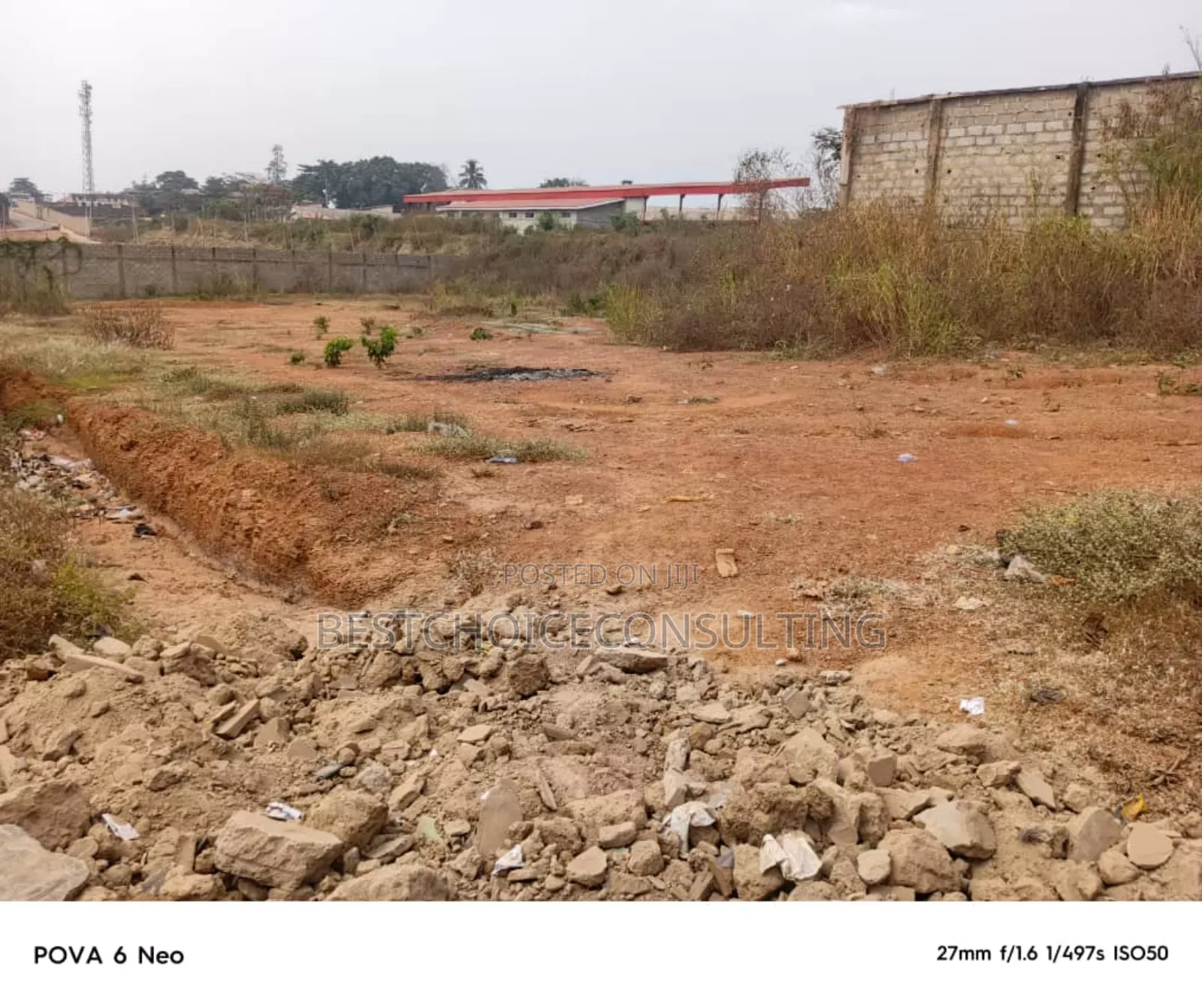 A 4000sqm Land at Iyaganku Gra Beside Tennis Club in Iyanganku