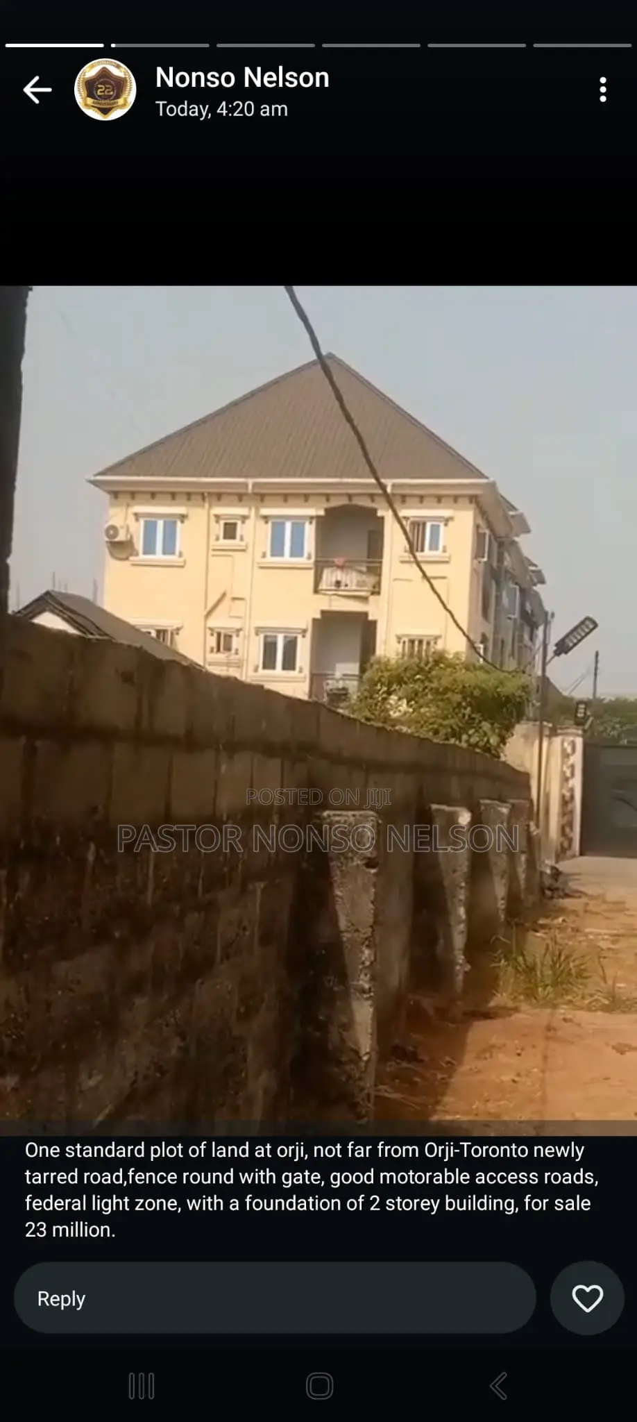3bdrm Block of Flats in Orogwe, Owerri for sale in Owerri