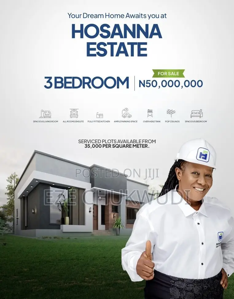 3bdrm Bungalow in Abakpa, Enugu for sale in Enugu