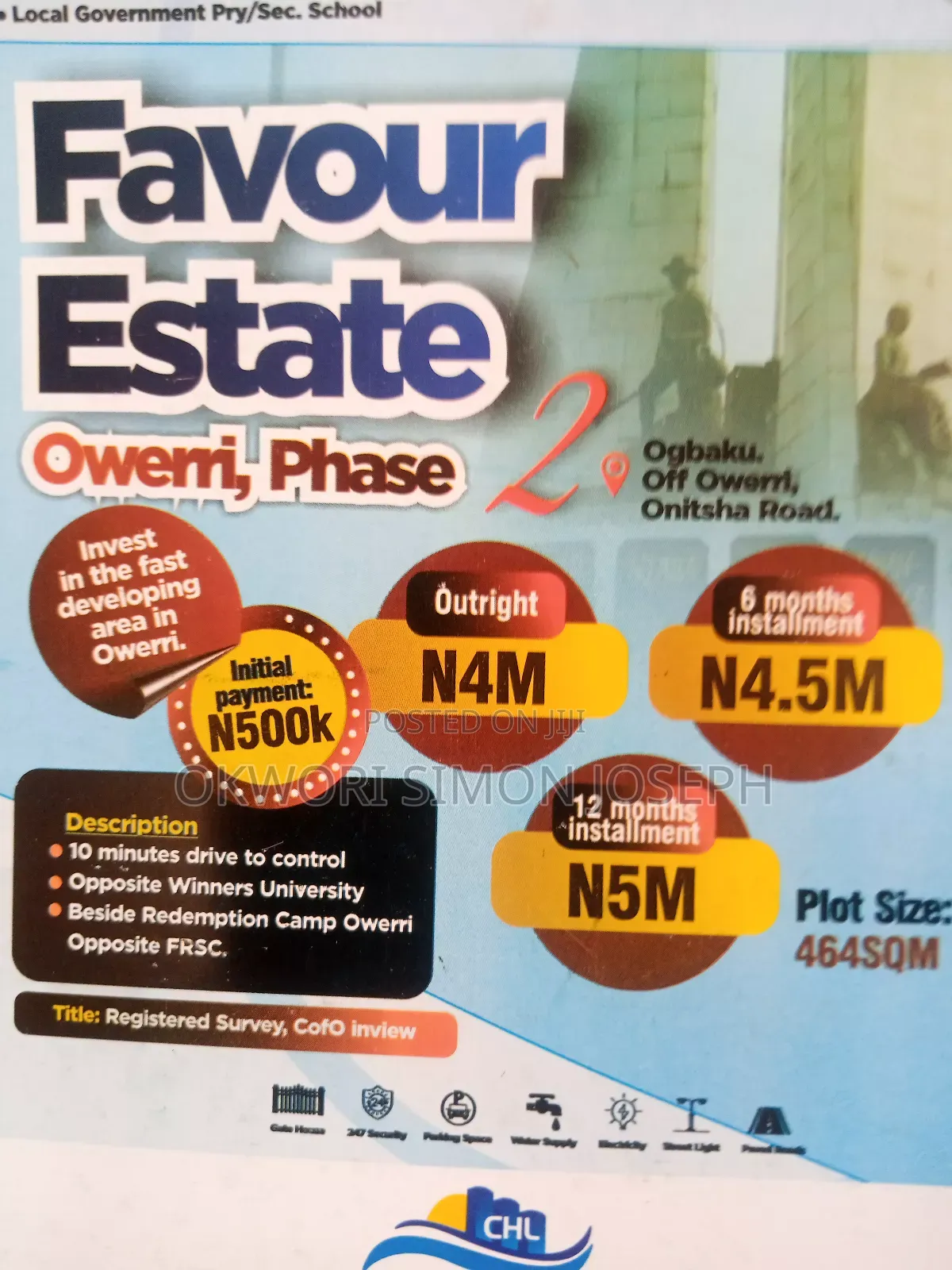 Favour Estate Lekki,Governor's in Akodo