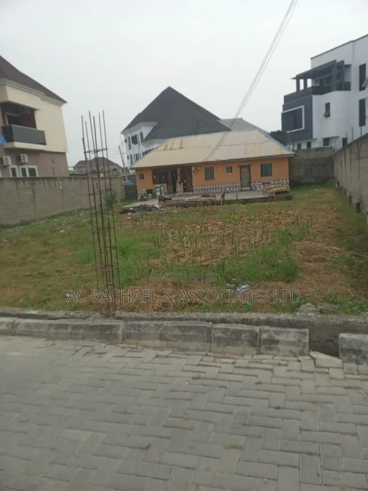 A Dry Plot of Land With Setback Bungalow for Sale in Ago Palace