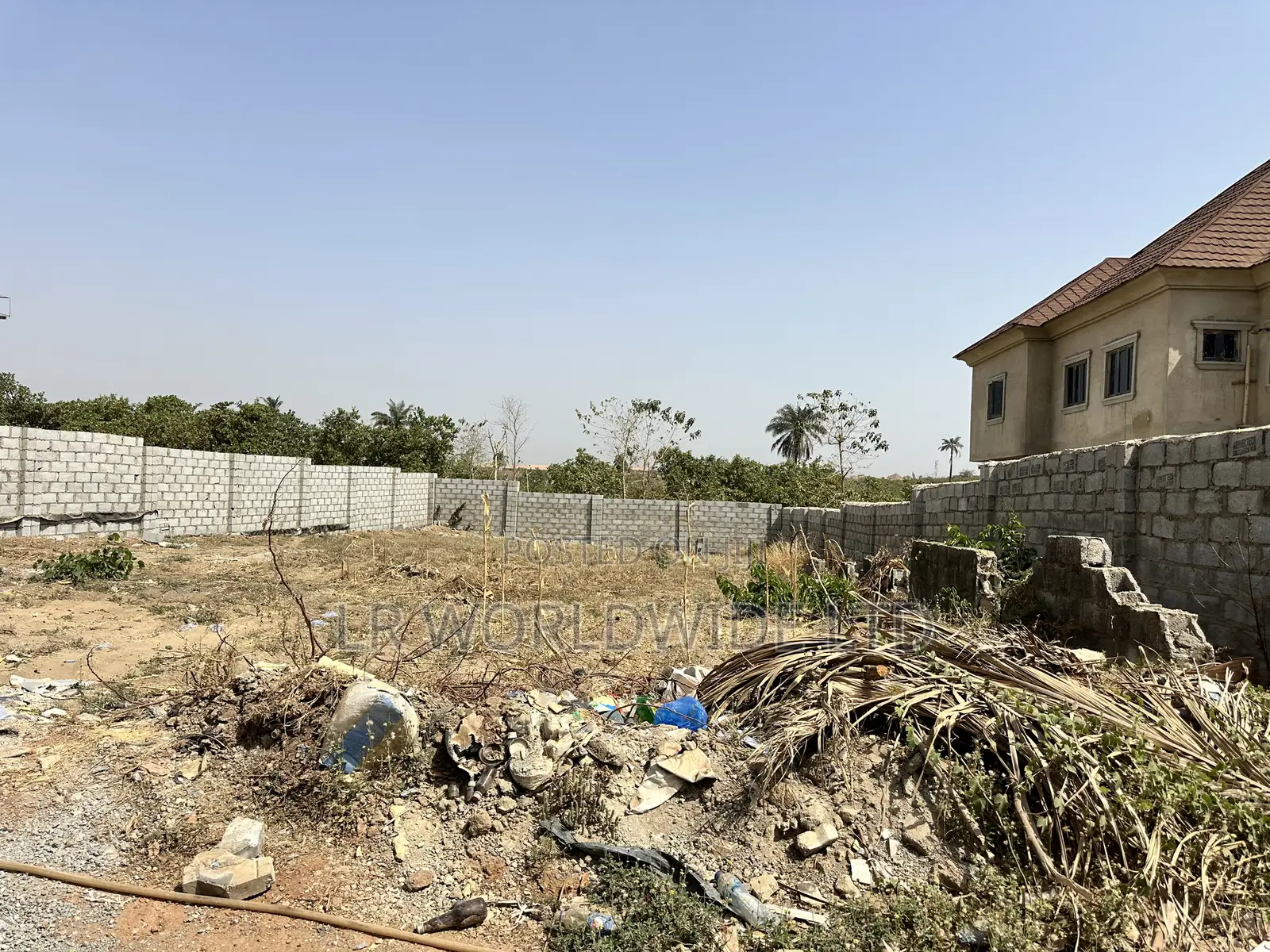 600sqm Land Space in a Fully Developed and Habited Estate in Lokogoma