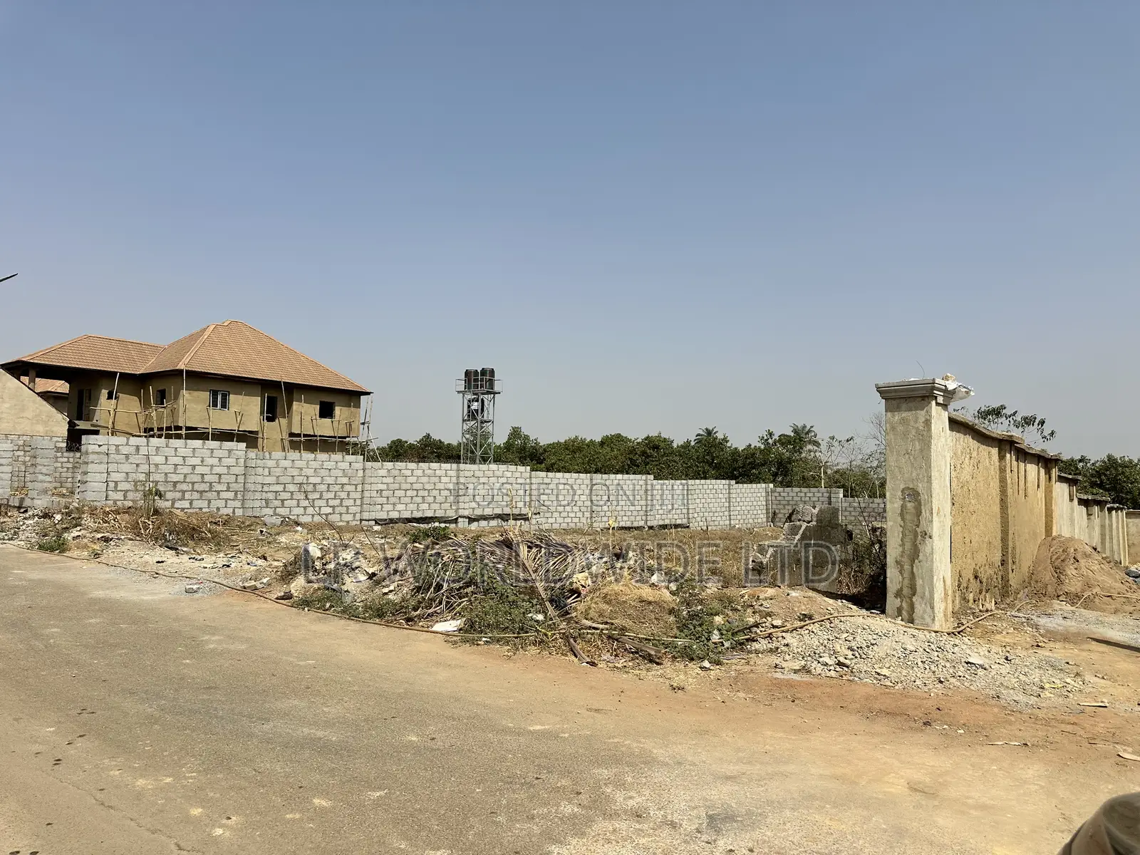 600sqm Land Space in a Fully Developed and Habited Estate in Lokogoma