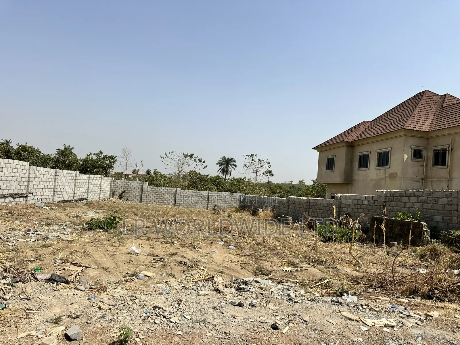 600sqm Land Space in a Fully Developed and Habited Estate in Lokogoma