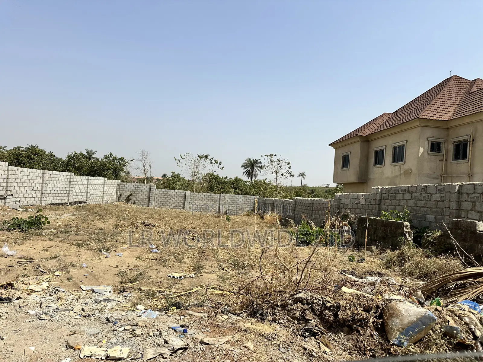 600sqm Land Space in a Fully Developed and Habited Estate in Lokogoma