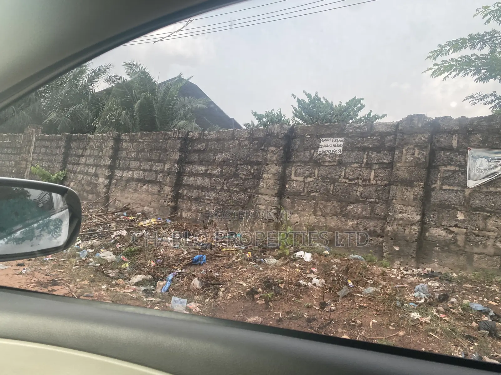 Very Nice 100ft By 100ft Fenced And Gated Plot Of Land in Benin City