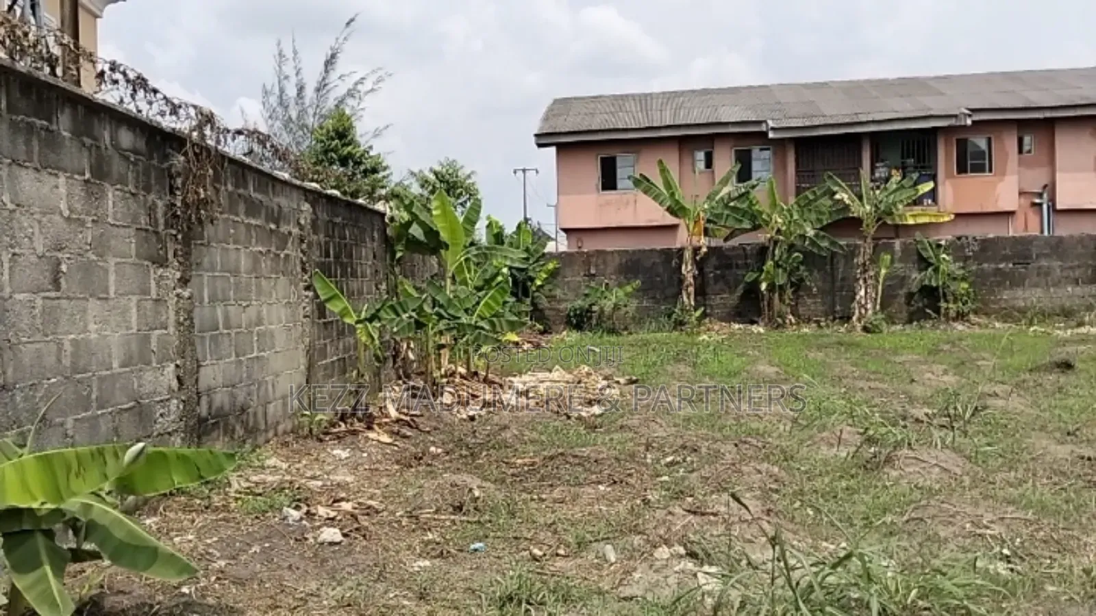 For Sale: 31⁄2 Fenced Plots Behind Ops Akwaka, Rumuodomaya in Port-Harcourt