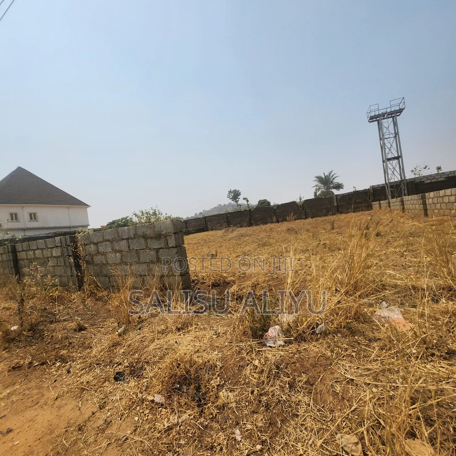 A Fenced Plot of Land for Sale in Life, 550 SQM in Life Camp