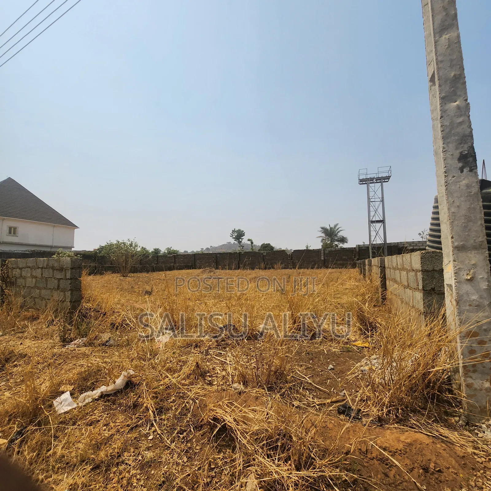 A Fenced Plot of Land for Sale in Life, 550 SQM in Life Camp