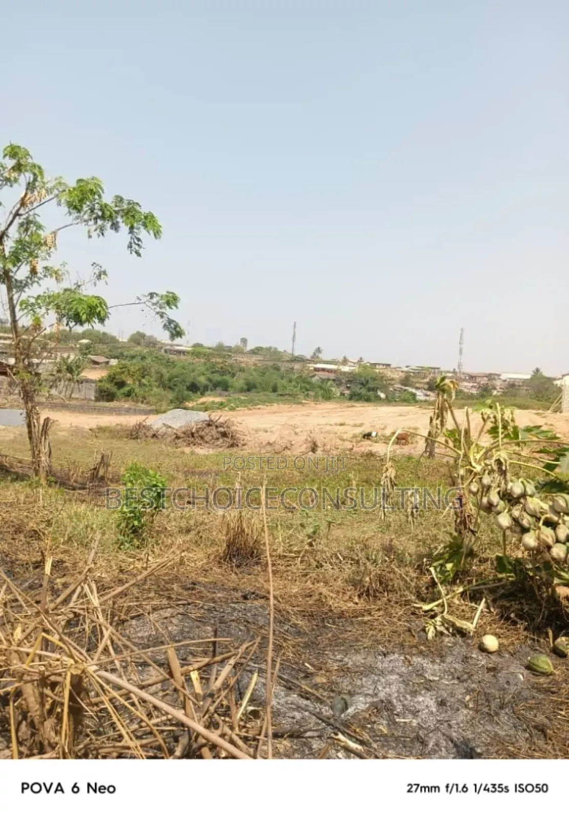 A Full Standard 695sqm of Land for Sale in Adeoyo