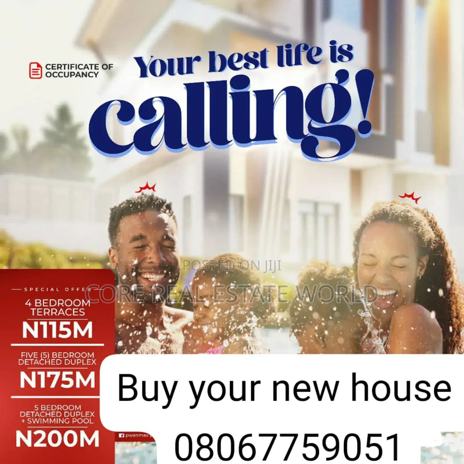 Buy Your New House, Oko Addo Ajah, Lagos State in Ado / Ajah