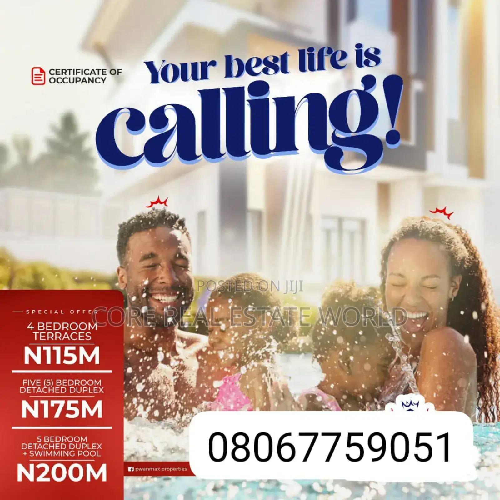 Buy Your New House, Oko Addo Ajah, Lagos State in Ado / Ajah