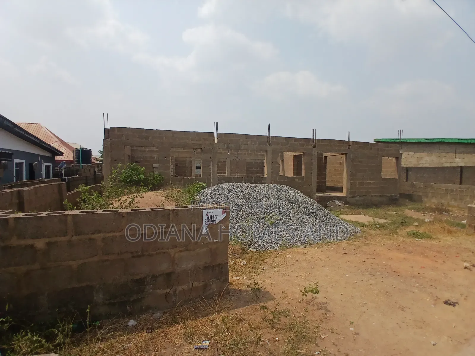 Uncompleted Commercial Structure Along Ogungbade Road in Ibadan