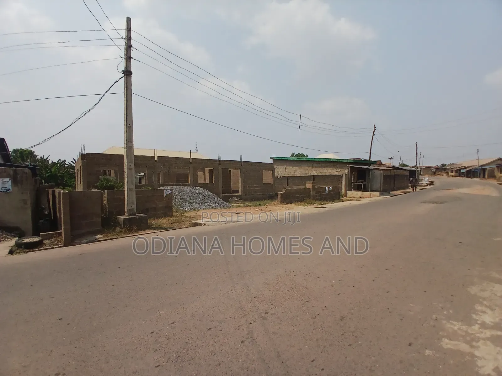 Uncompleted Commercial Structure Along Ogungbade Road in Ibadan