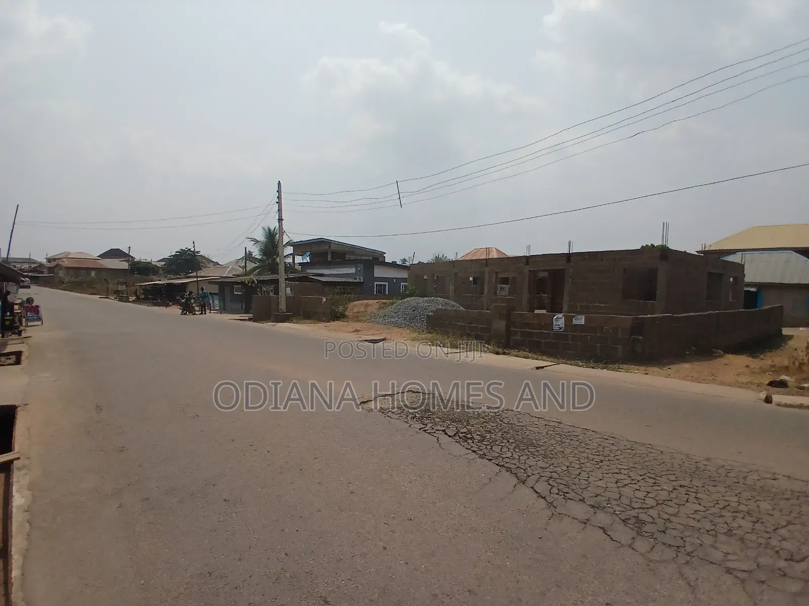 Uncompleted Commercial Structure Along Ogungbade Road in Ibadan