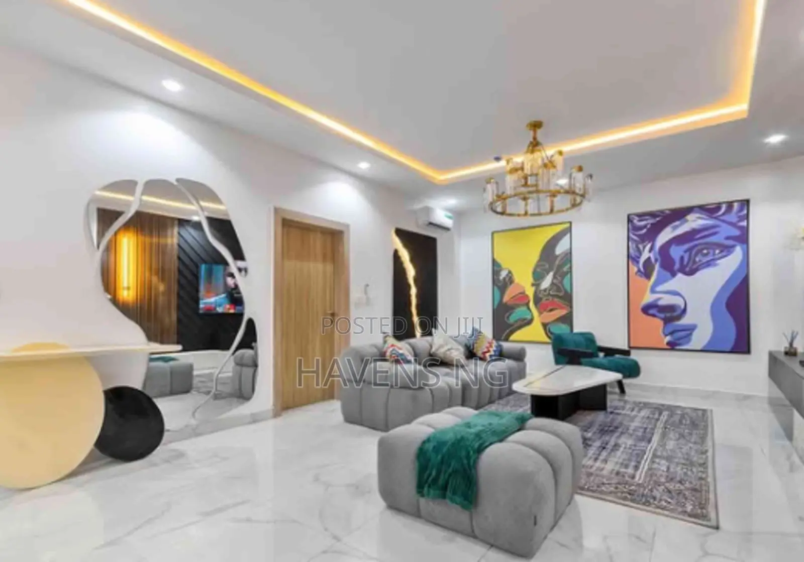 Luxury Two-Bedroom Apartment at Periwinkle Residence in Lekki Phase 1