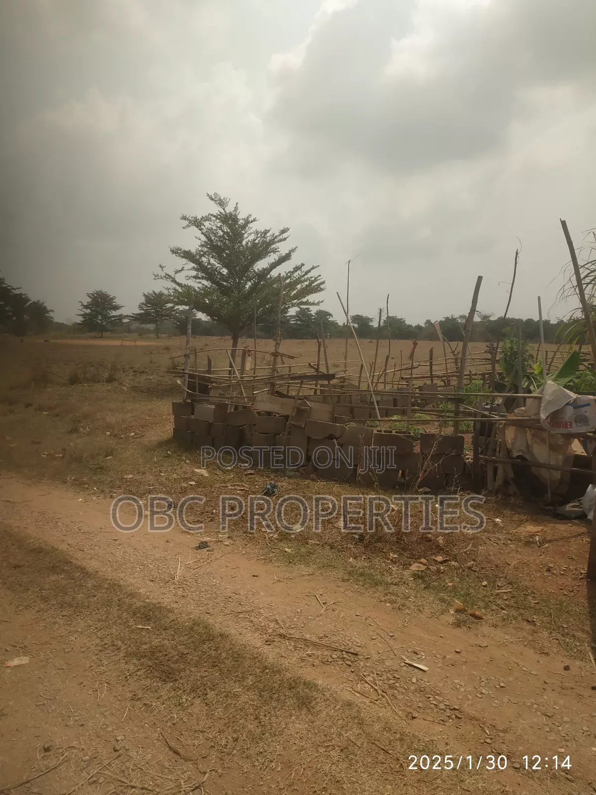 18,600 SQM Land Fenced With Gate in Abijo