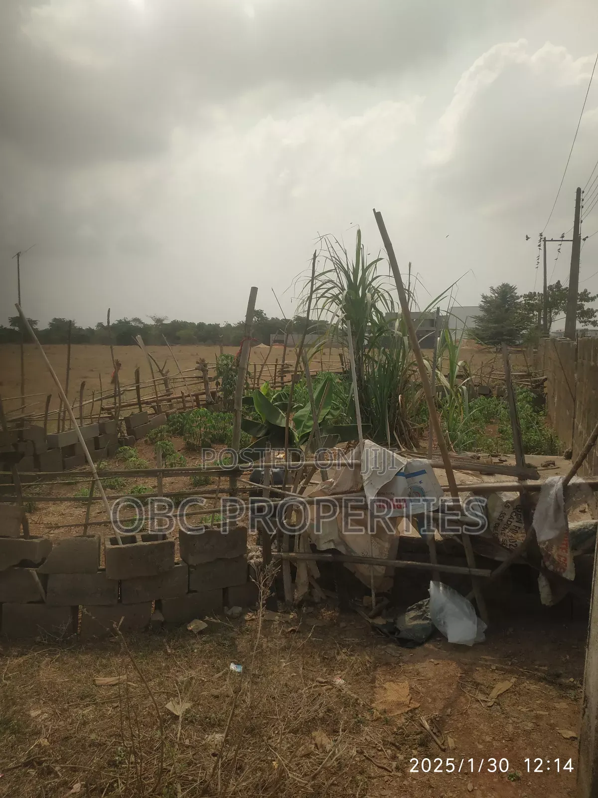 18,600 SQM Land Fenced With Gate in Abijo