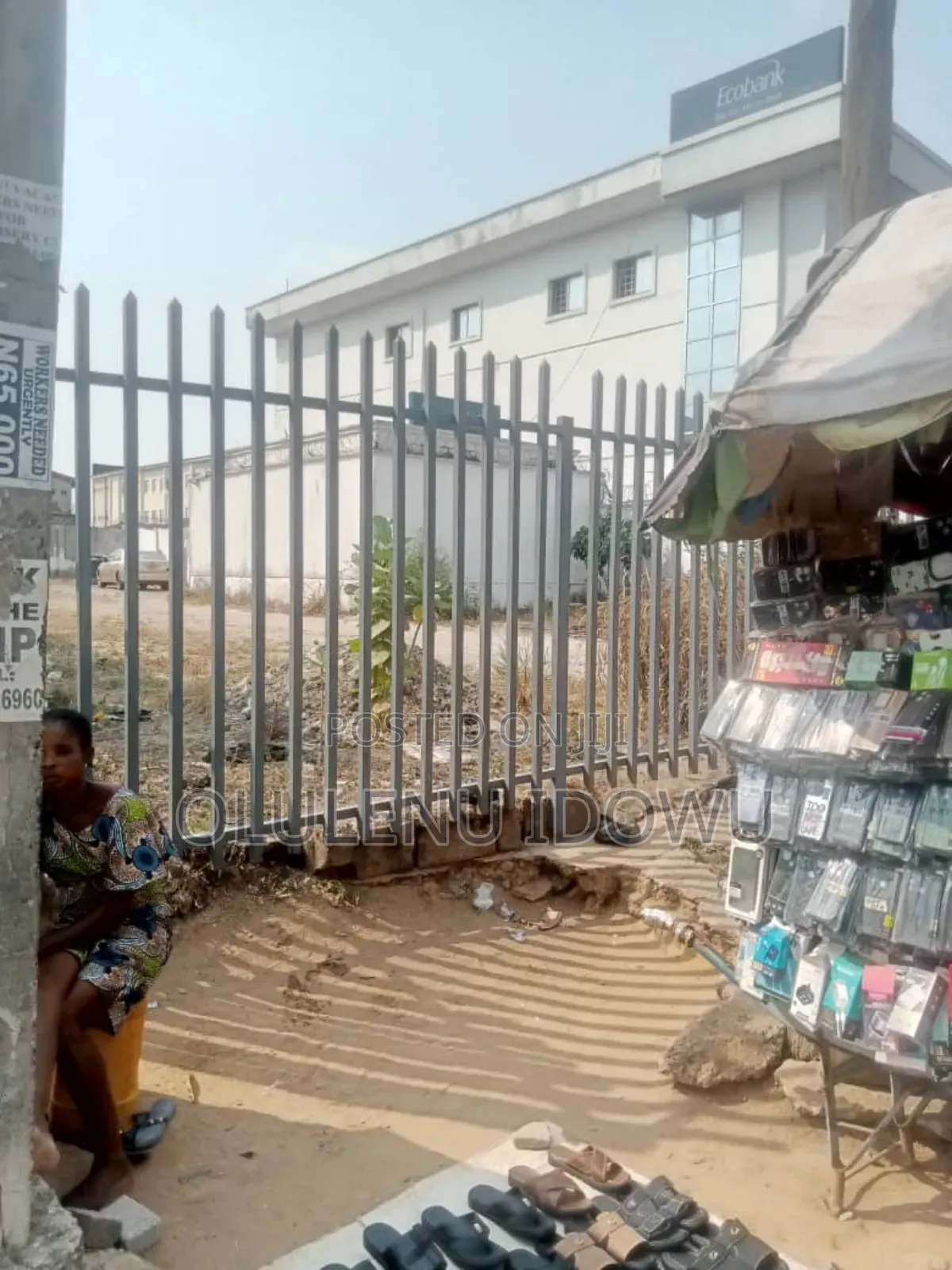 For Sale Virgin Land Facing Main Road at Ikotun in Alimosho