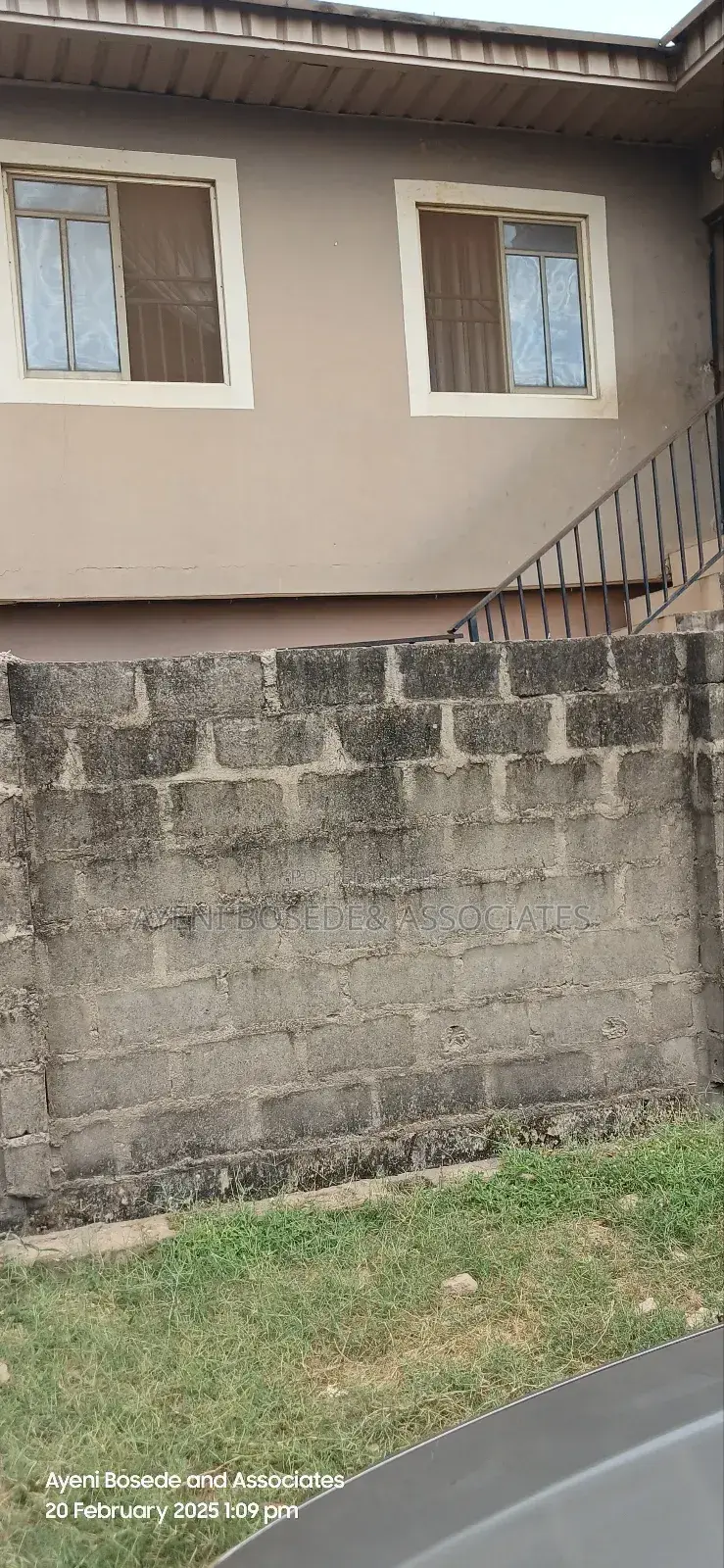 Two Buildings One Completed And The Other At Lintel Level in Obafemi-Owode
