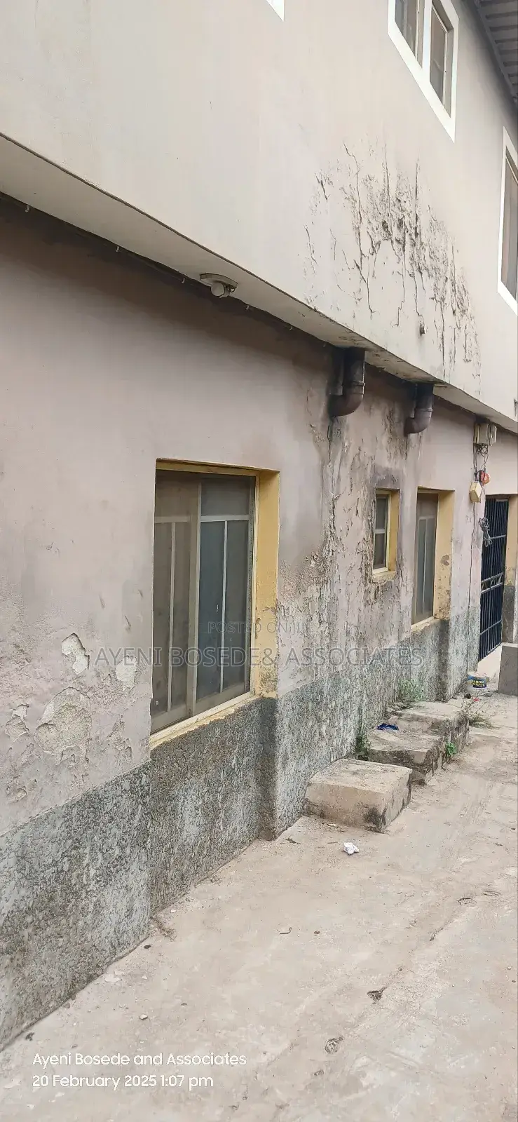 Two Buildings One Completed And The Other At Lintel Level in Obafemi-Owode